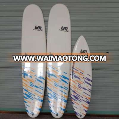 2019 long board blue soft surfboard durable high quality safe soft surfboard