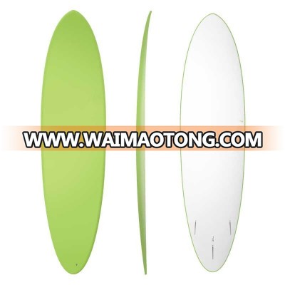 Assorted shape fish tail boards soft top surfboards in surfing