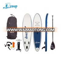 Surfboard type surfing soft top SUP